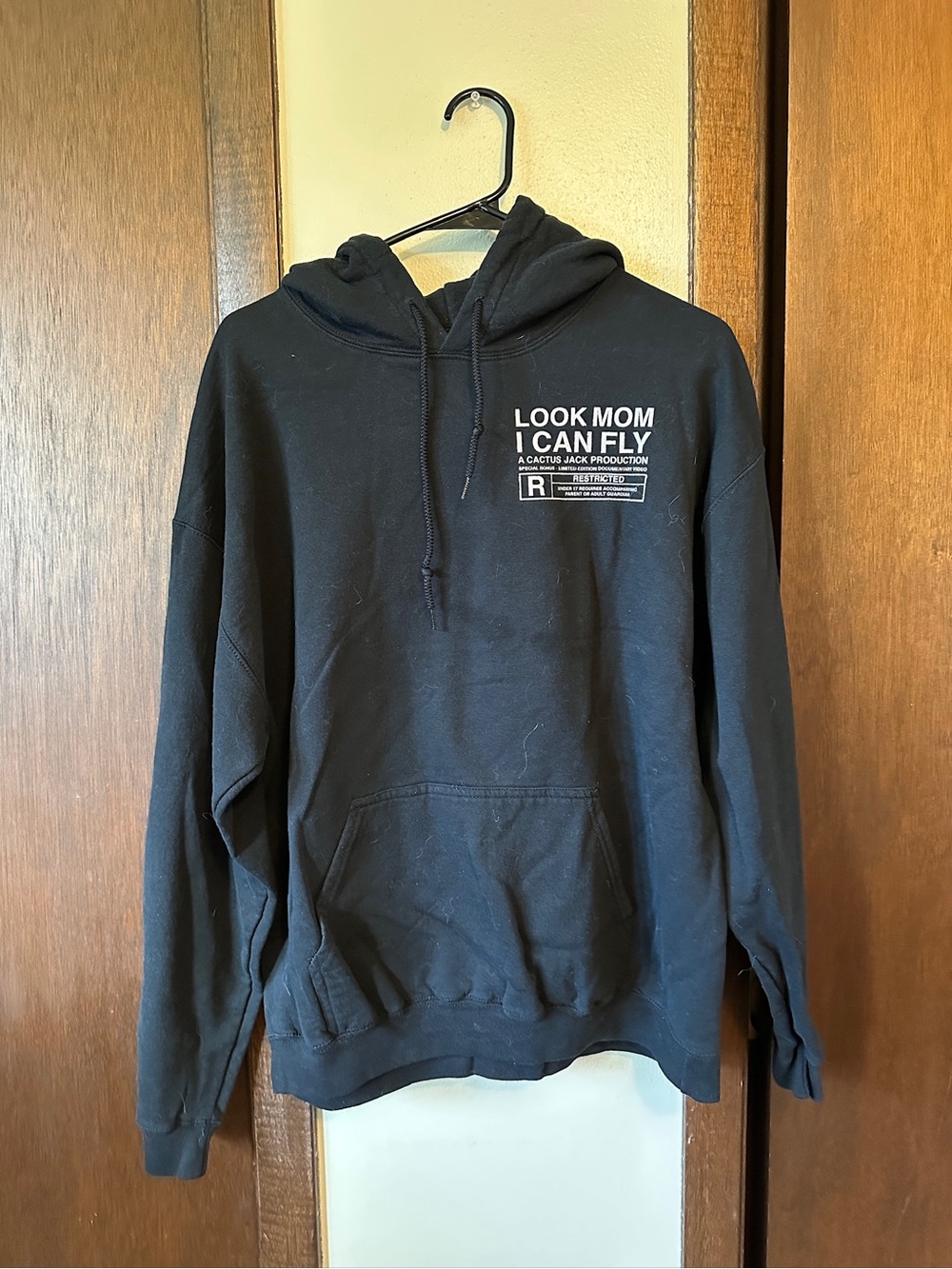 Travis Scott Look Mom I Can Fly Sweatshirt size large